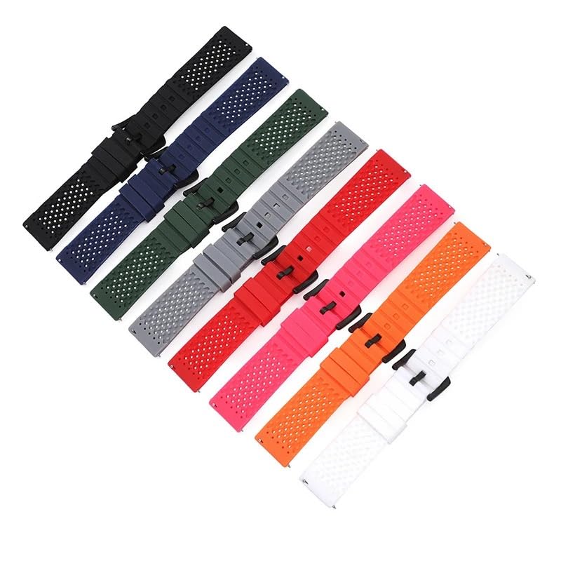 Bracelet en caoutchouc à dégagement rapide pour éviter la transpiration - 3