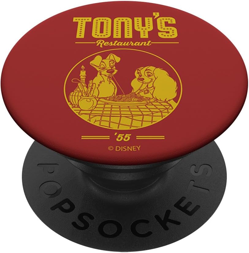 Disney Lady and the Tramp Tony's Restaurant PopSockets MagSafe PopGrip for iPhone