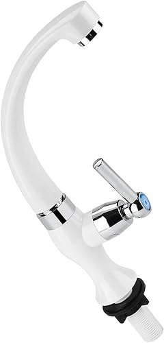 Miniatura 5 de Grifo de agua de cocina de una sola palanca, grifo de agua fría, grifo de fregadero de un solo orificio para fregadero de cocina, jardín, lavabo de