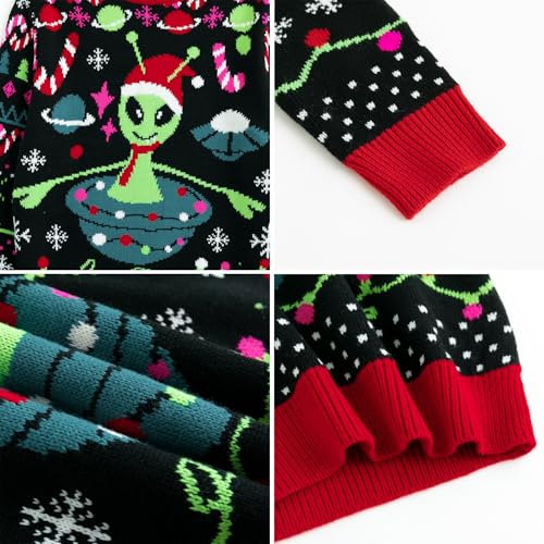 Image of Simplee kids Family Matching Christmas Sweaters, Ugly Pullover, 2T-2XL | oft Warm Fabric, Christmas and Winter Casual Wear, Toddler and kids Boy Girl, Men Women