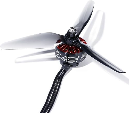 Miniatura 3 de 10 pares20 piezas HQ Ethix S5 Prop 5X4X3 5040 5 pulgadas 3-Blade Propeller CW y CCW Compatible con Popo RC FPV Racing Drone piezas de repuesto