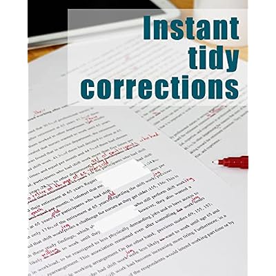 Lzerking Correction Tape, White, 6-Count, Make Instant Corrections With No Drying Time