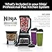 Ninja BN805A Pro Plus Kitchen System, 1400W, 5-in-1: Smoothies, Chop, Dough, Auto IQ, 72oz Blender Pitcher, 64oz Processor Bowl, 2x32oz Cups, Black