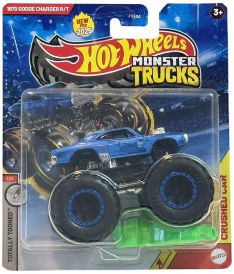 Amazon.com: Hot Wheels Monster Trucks 1970 Dodge Charger R/T