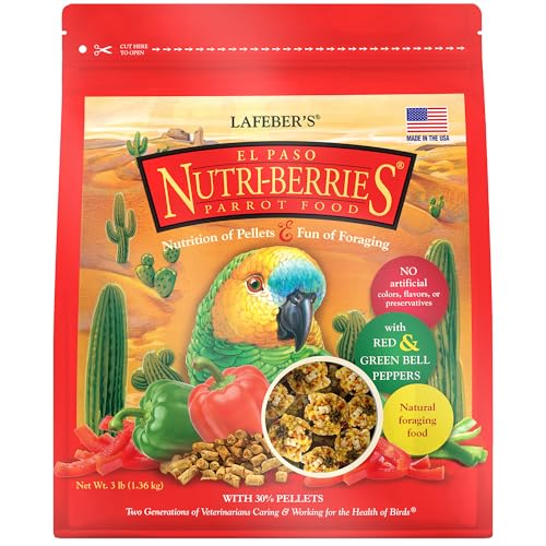 Lafeber's Gourmet El Paso Nutri-Berries for Parrots 3lb. Bag