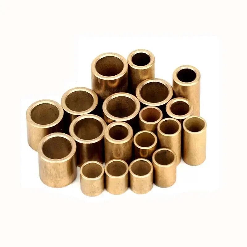 ID 10/12/14mm Brass Bushing Guide Sleeve Precision Base Bearing Sleeve (10x14x5mm 10pcs)