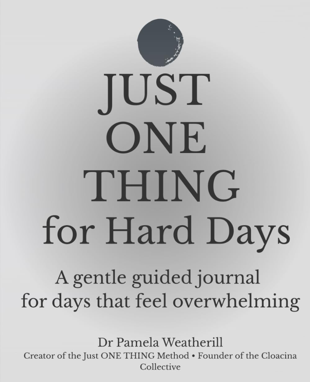 Just ONE THING: A gentle guided journal for days that feel overwhelming