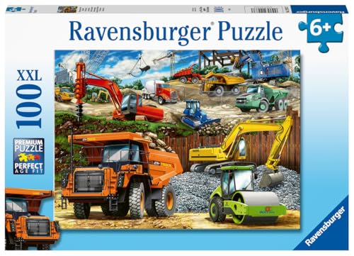 Ravensburger - Puzzle Enfant - 100 pièces XXL - Véhicules