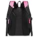 Boys Girls Soccer Bags Soccer Backpack Basketball vollyball Football Bag Backpack youth with Ball Compartment All Sports Gym Bag Rose