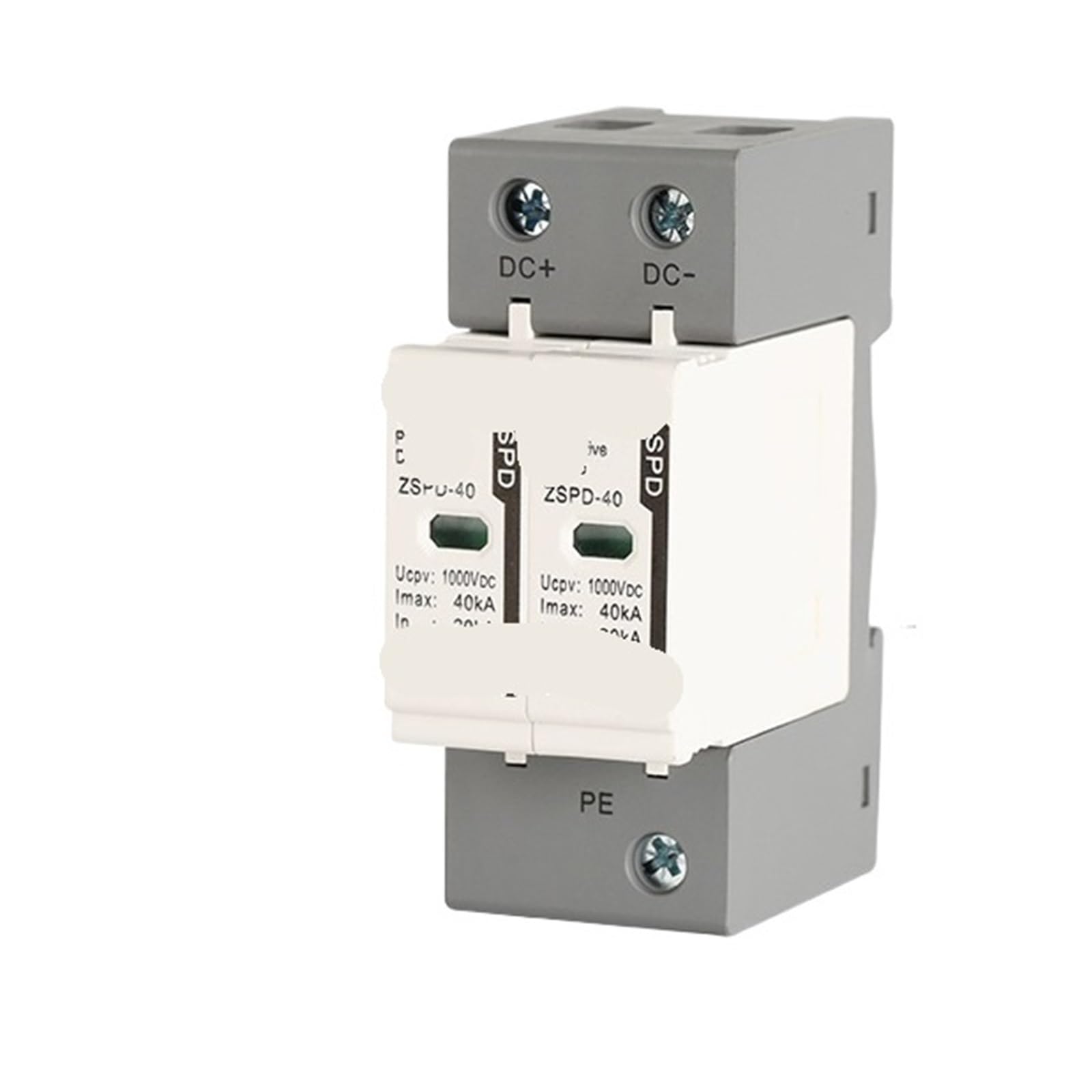 Parasurtenseur 2P CC 1000V 40KA pour la protection de vos installations photovoltaïques