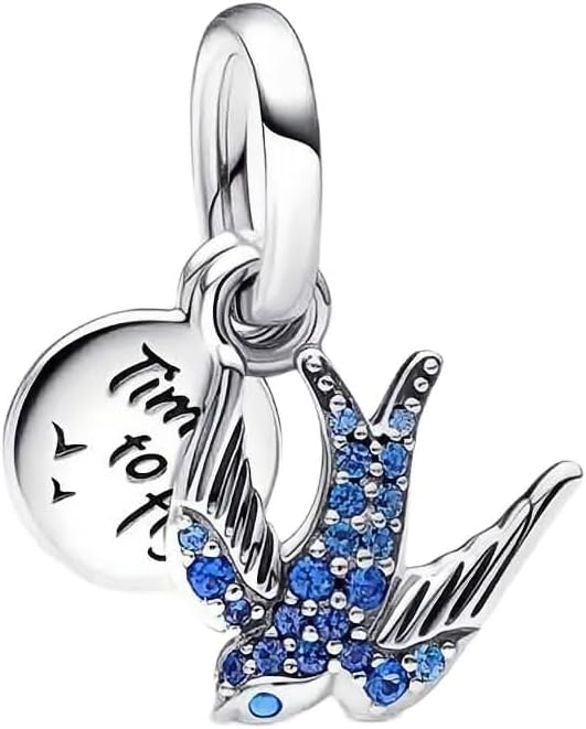 Charmes Animaux Pour Bracelets - Argent Sterling 925 - Forme Cœur Ajouré - Cadeau Femme/Fille - Personnalisation