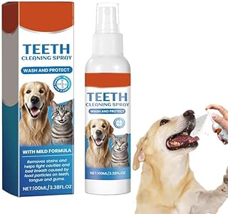 Complete Care Dog Dental Spray, Effective Fresh Breath,Tartar Remover Dog Cats, Pet Dental Spray,Suit for Indoor & Outdoor