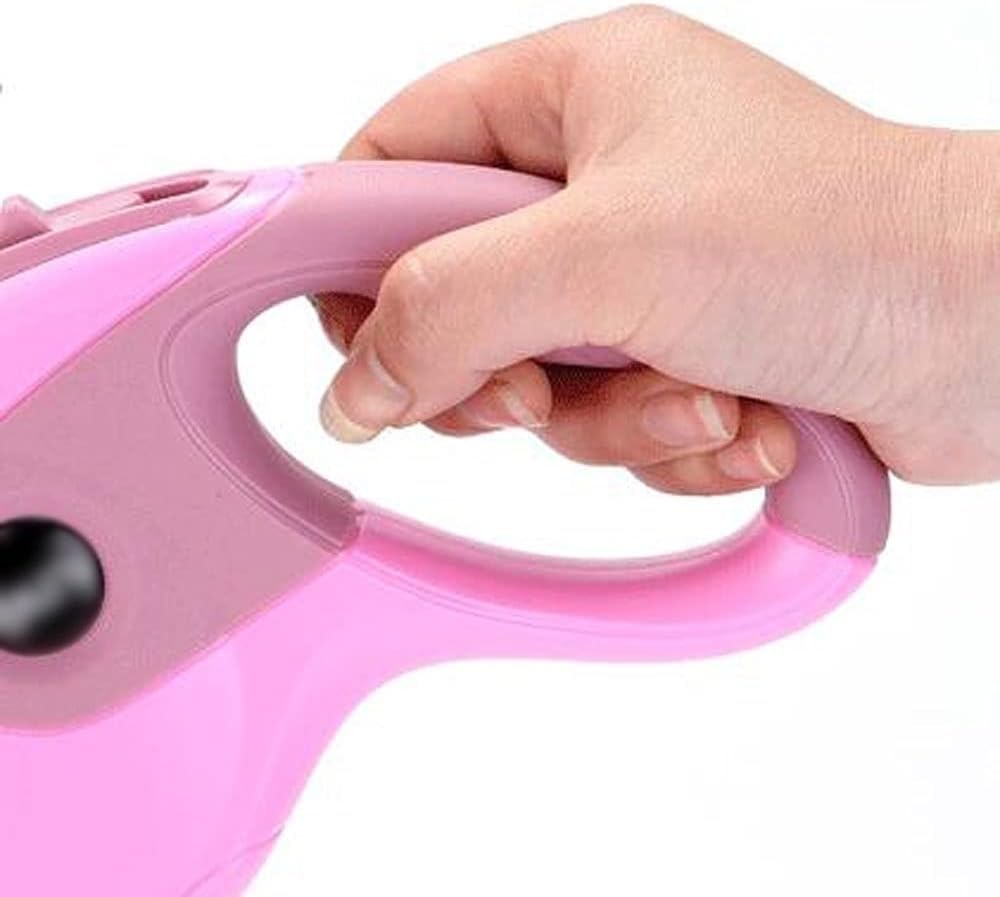 ARTSZY Automatyczna linka do smyczy dla psa, mała i wygodna, gładka, nylonowa lina, antypoślizgowy uchwyt (Size : Pink)