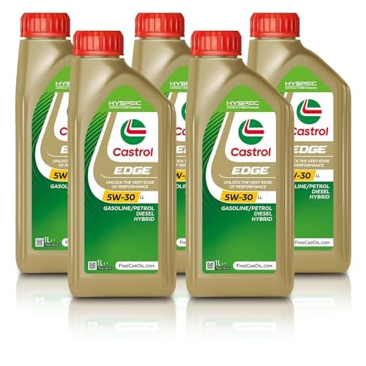 Castrol Edge motorolja titan FST 5W-30 LL, 5x1 liter