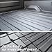 TripleAliners Truck Mat Compatible with 2022-2026 Rivian R1T Accessories, Truck Bed Mat Heavy Duty Custom Fit All Weather Protection TPE Pickup Liner