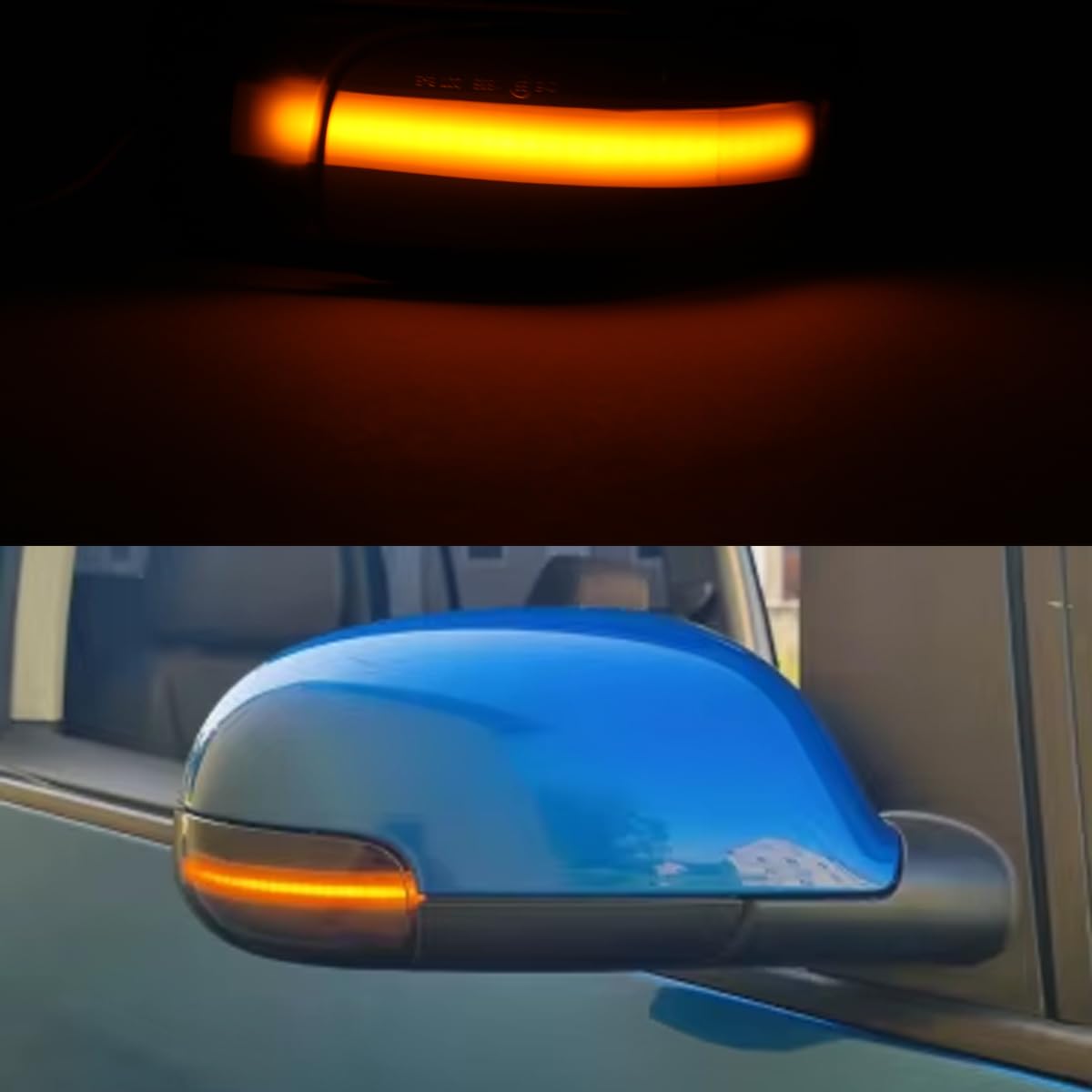 Dynamiczne kierunkowskazy LED migające światło migające do VW Touran/ 1T1 1T2 2003-2009