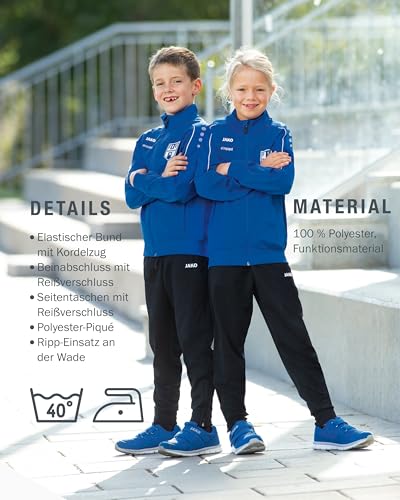 JAKO Kinder Polyesterhose Classico, Schwarz, 164 – Ansicht 5