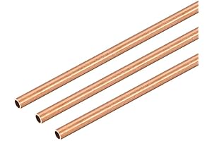 uxcell Copper Round Tube for Plumbing and Crafts
