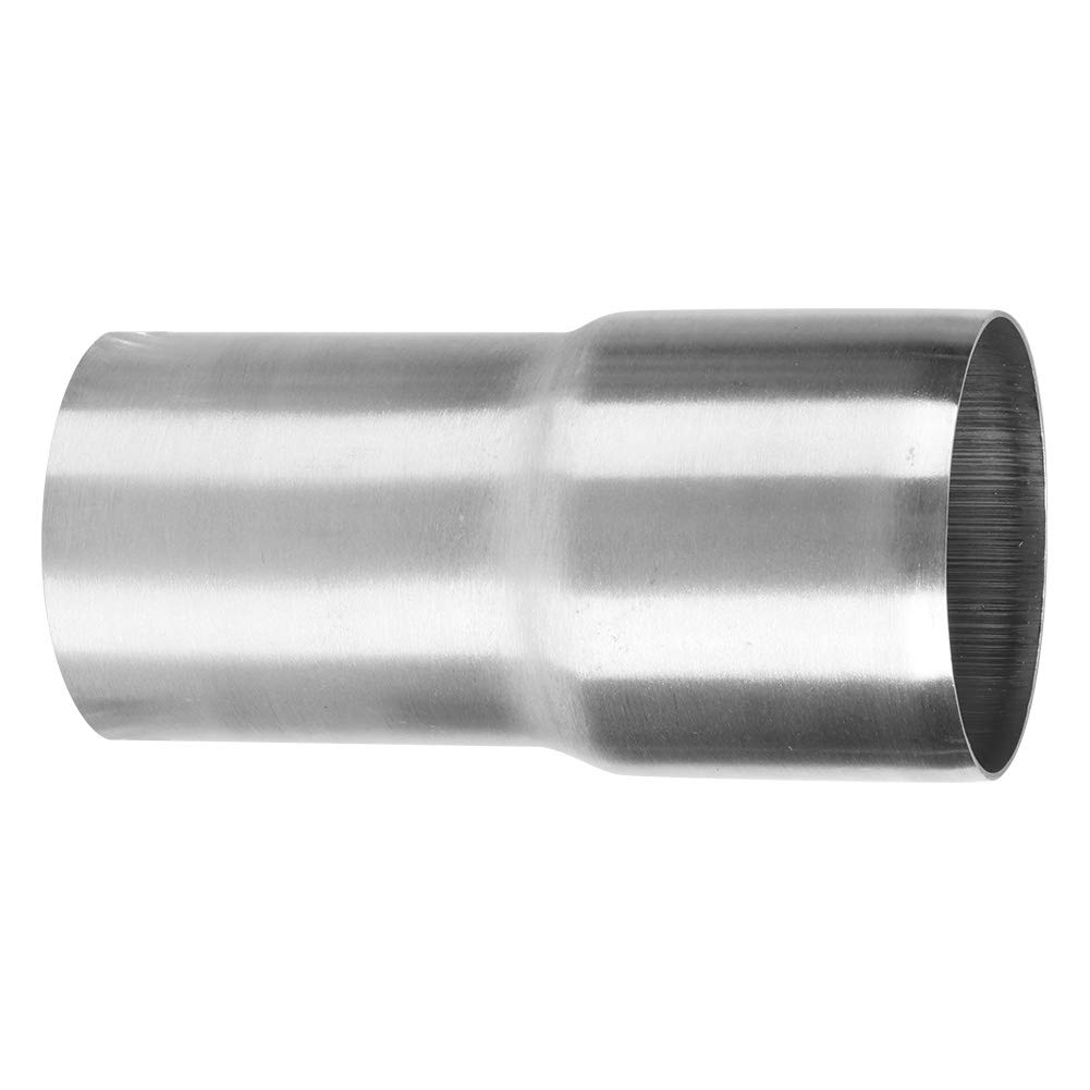 Adattatore di Scarico per Moto Adattatore per Tubo di Scappamento 51mm a 60mm Connettore Marmitta per Riduttore Adattatore per Tubo di Scarico in Acciaio Inox