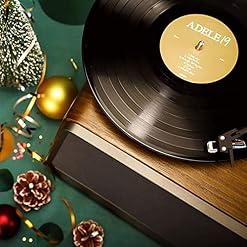 YAMMY Tourne-disques, Tourne-Disque pour boîte à Musique, Prise en Charge du Lecteur de Disque Vinyle Multifonction… - Les Beatles, Paul McCartney, John Lennon, RIngo Starr, George Harrison YAMMY Tourne-disques, Tourne-Disque pour boîte à Musique, Prise en Charge du Lecteur de Disque Vinyle Multifonction… – Image 4