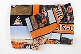 Allis-Chalmers Tractor Fleece Blanket, Throw Size 58