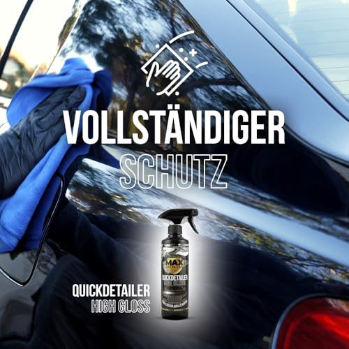 MAX DETAIL-LAB - Quickdetailer - Autopolitur Quick Detailer Autowachs Hoher Glanz, Sofortige...