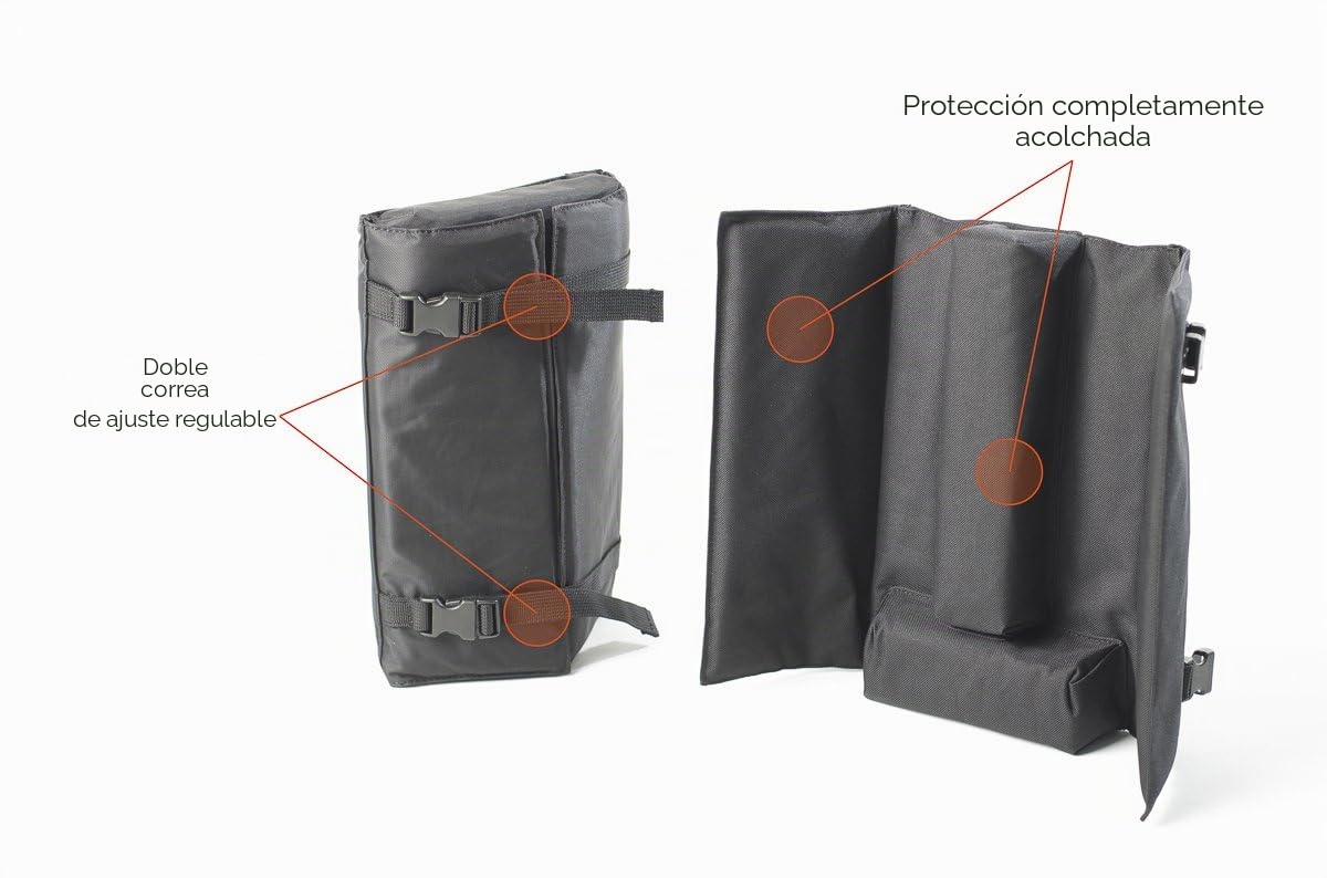 Funda de Transporte para BTT MTBag Original New de Buds-Sports Sin Desmontar la Rueda Trasera - en Unos Segundos tu Bici Está Protegida - Ideal para Transportar tu Bici, en Coche/Autobús