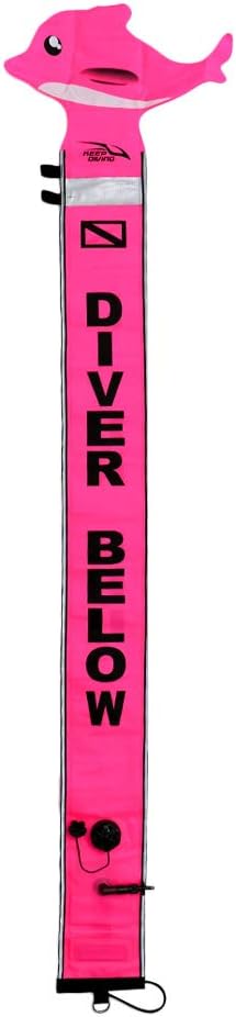 Scuba Diving SMB Surface Marker Buoy Inflatable Signal Safety Sausage Tube Two Sizes- 5/