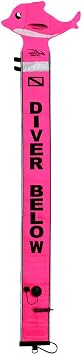 Scuba Diving SMB Surface Marker Buoy Inflatable Signal Safety Sausage Tube Two Sizes- 5/