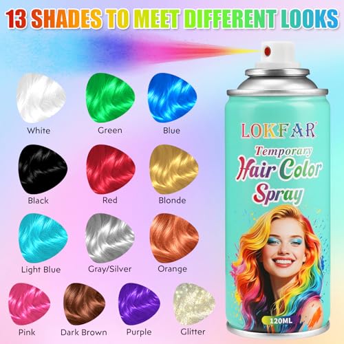 Red Hair Spray Temporary Hair Color Spray para cabello rojo miniatura 3
