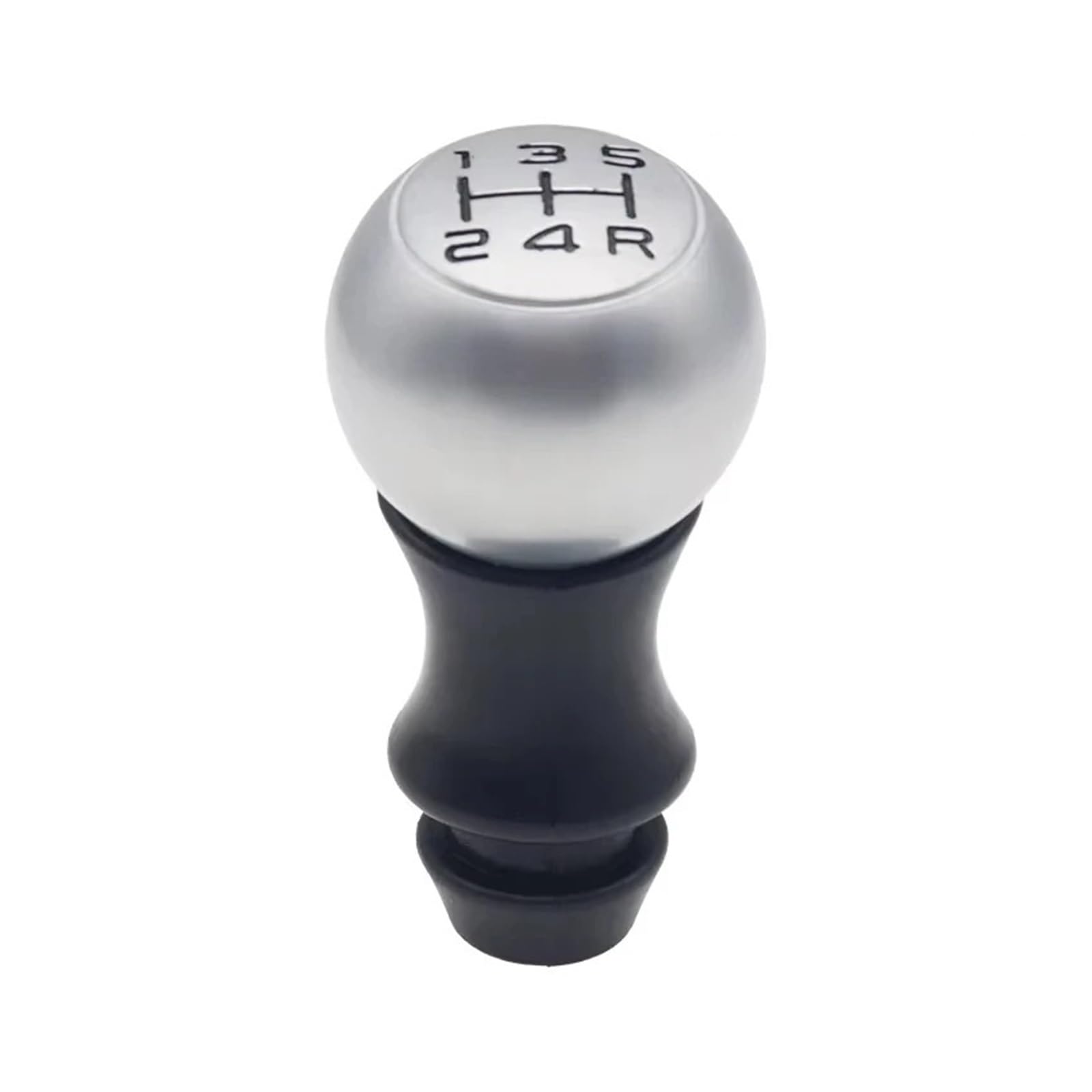 Mkgkacvcpt Matt Black Font Manual Shifter Knob For Citroen For C2 For C3 C47 5Speed Gear Shift Knob Lever Matte Vts Aluminum(Matt Black Font)