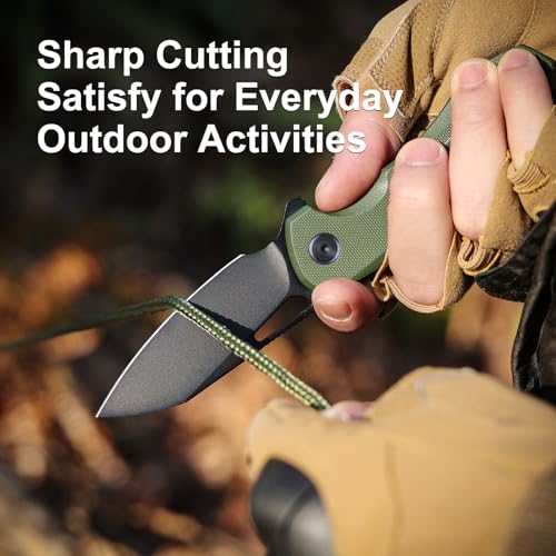 Image of REMETTE RT-CAMEL Folding Pocket Knife, 3.1 inch D2 Steel Blade, G10 Handle