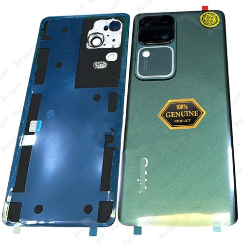 Image of Original Replacement Back Panel Housing Compatible for Vivo V30 (V2318) with Camera Lens (Lush Green)
