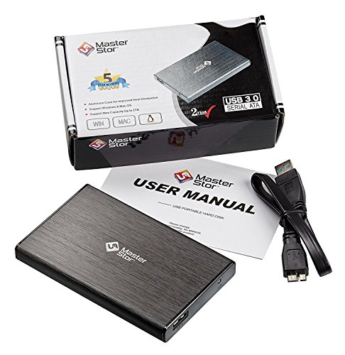 MasterStor 500 GB One Touch Backup przenośny dysk twardy USB 3.0 SATA Super-Fast 2,5 cala dysk twardy do laptopa zewnętrzny dysk twardy czarny