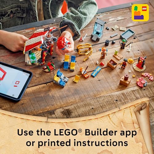 LEGO ONE PIECE Buggy the Clown’s Circus Tent Building Blocks - Creative Building Toy for Boys & Girls, 8+ - 4 Toy Figures & Playset for Pretend Play - Gift Idea for Birthdays & Anime Fans - 75637 - image 6