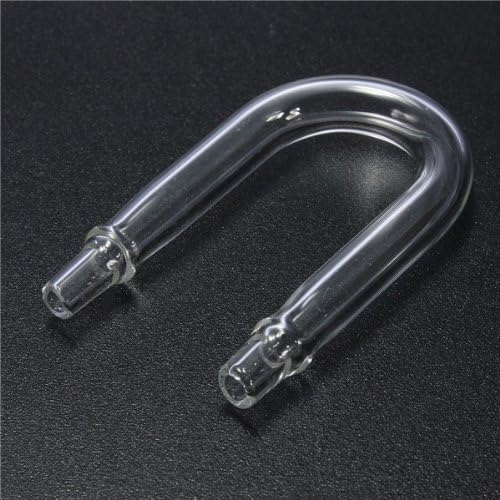 STARSIDE Aquarium CO2 Regulator,U Shape Aquarium CO2 Diffuser Check Glass Tube Suction Cup