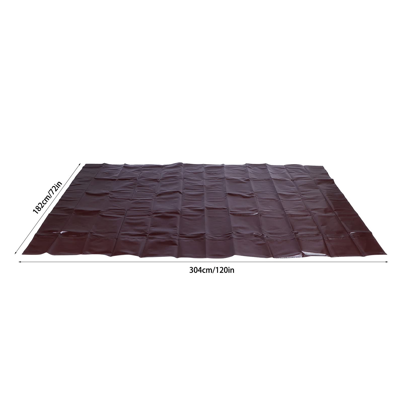 7/8/9FT Billiard Table Cover - Heavy Duty Leatherette Dust Protection 120x72 Inch
