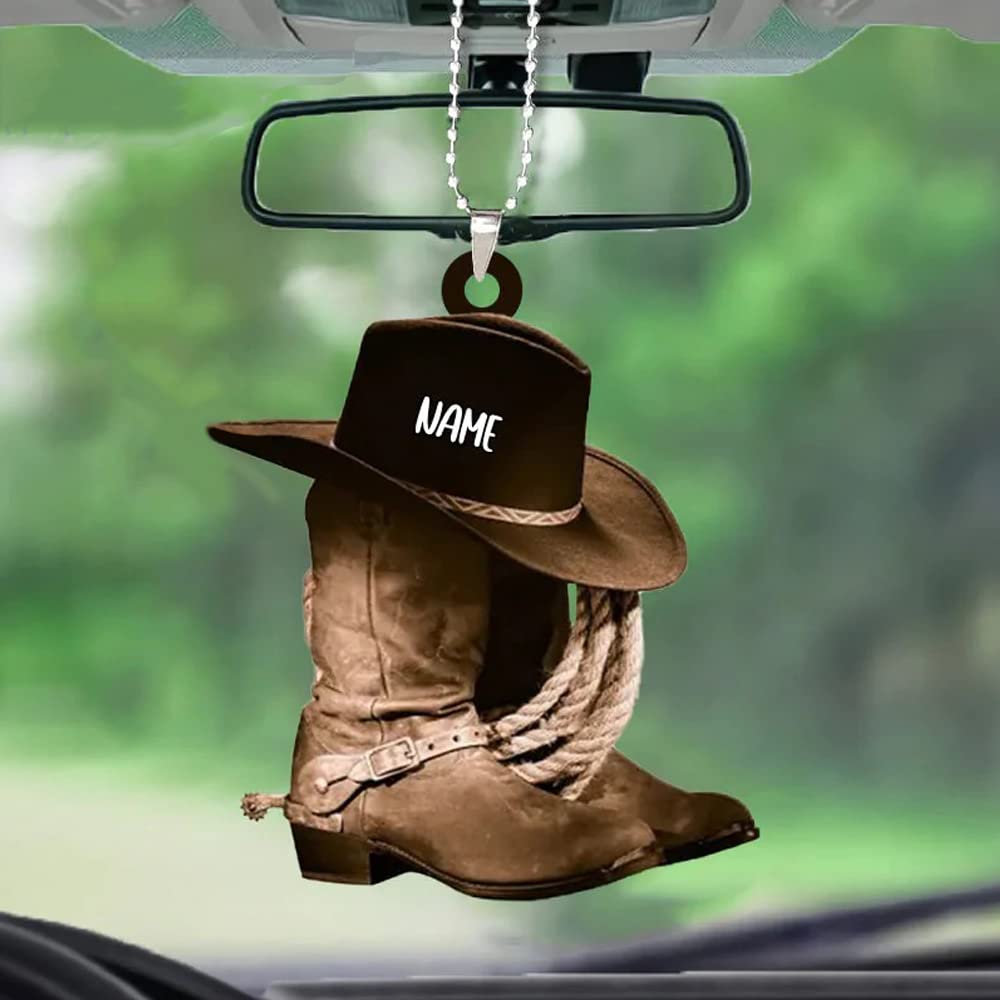 Amazon.com: Personalized Cowboys & Cowgirls Boots and HAT Shaped