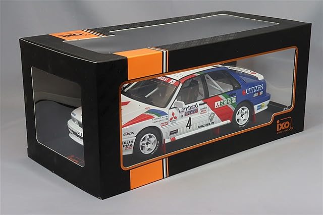 Amazon | イクソ 1/18 三菱 ギャラン VR-4 1990 RAC ラリー #4 A