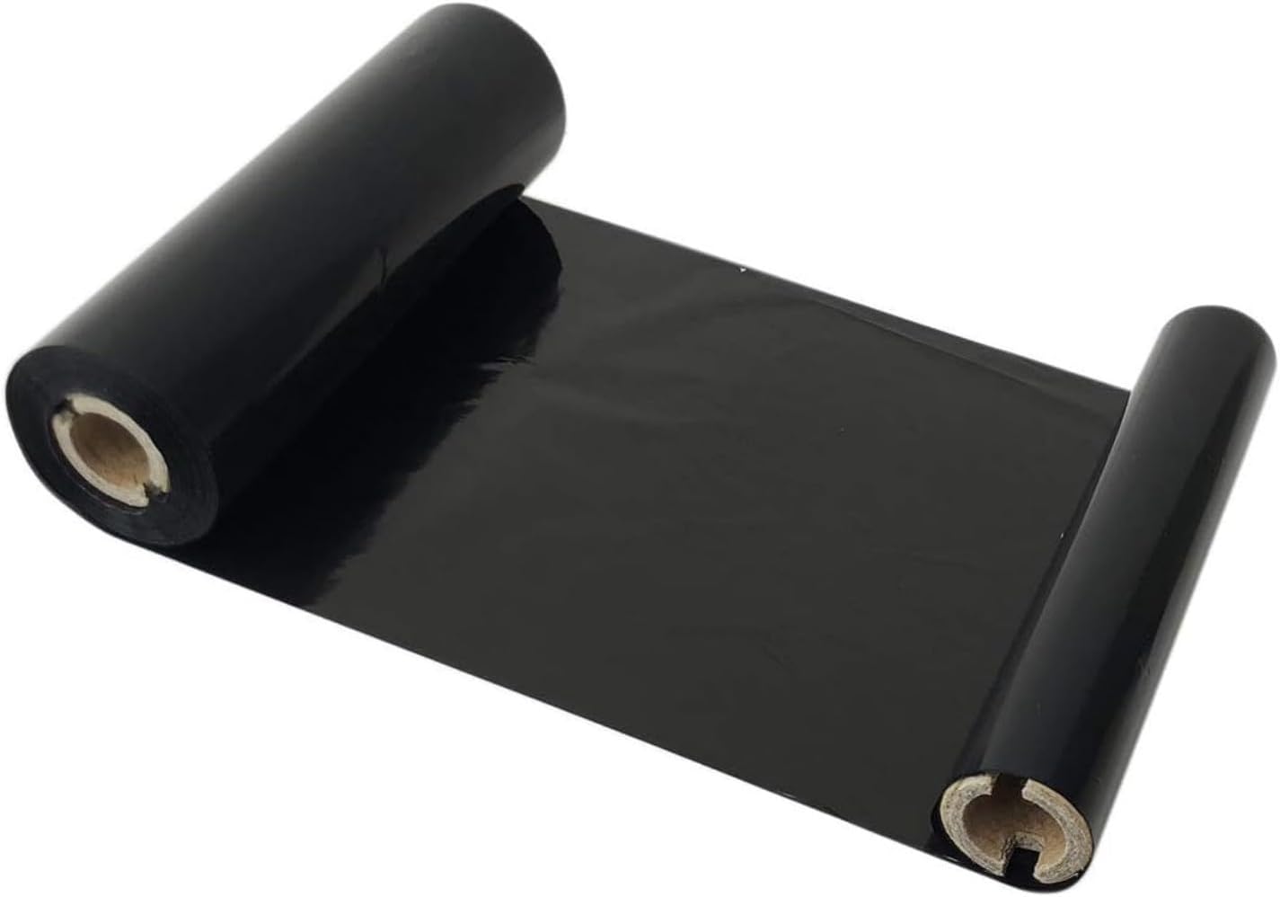 3 Rolls 110mm*70m Black Resin Thermal Transfer Ribbon 1/2“ core for High-Durability Printing for Zebra gk420t gk888t gk820t Desktop Printer.