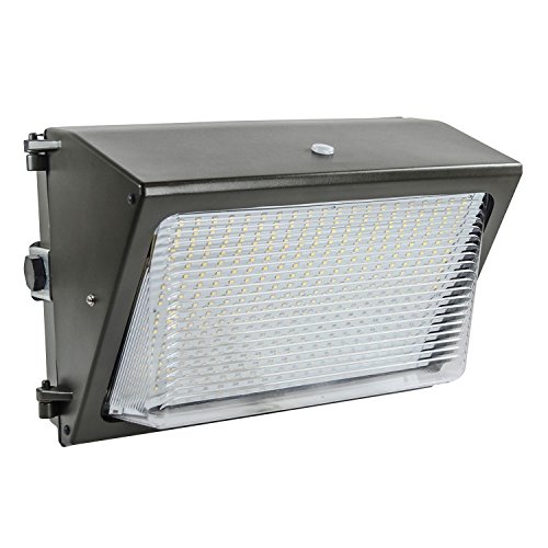 Lights of America 65 Watt Dusk to Dawn LED Wall Pack (91465E2-BR5)