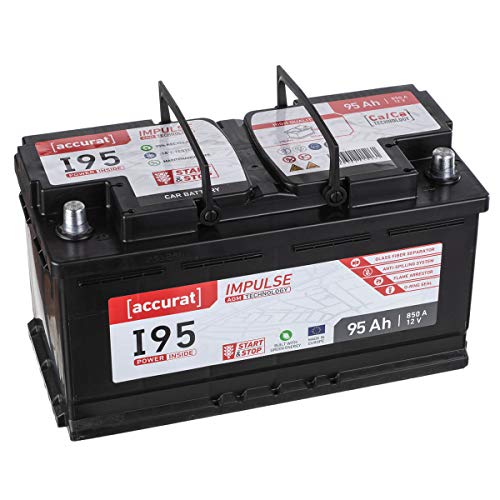 AGM-Batterie 95Ah Accurat Impuls I95 12V für Autos