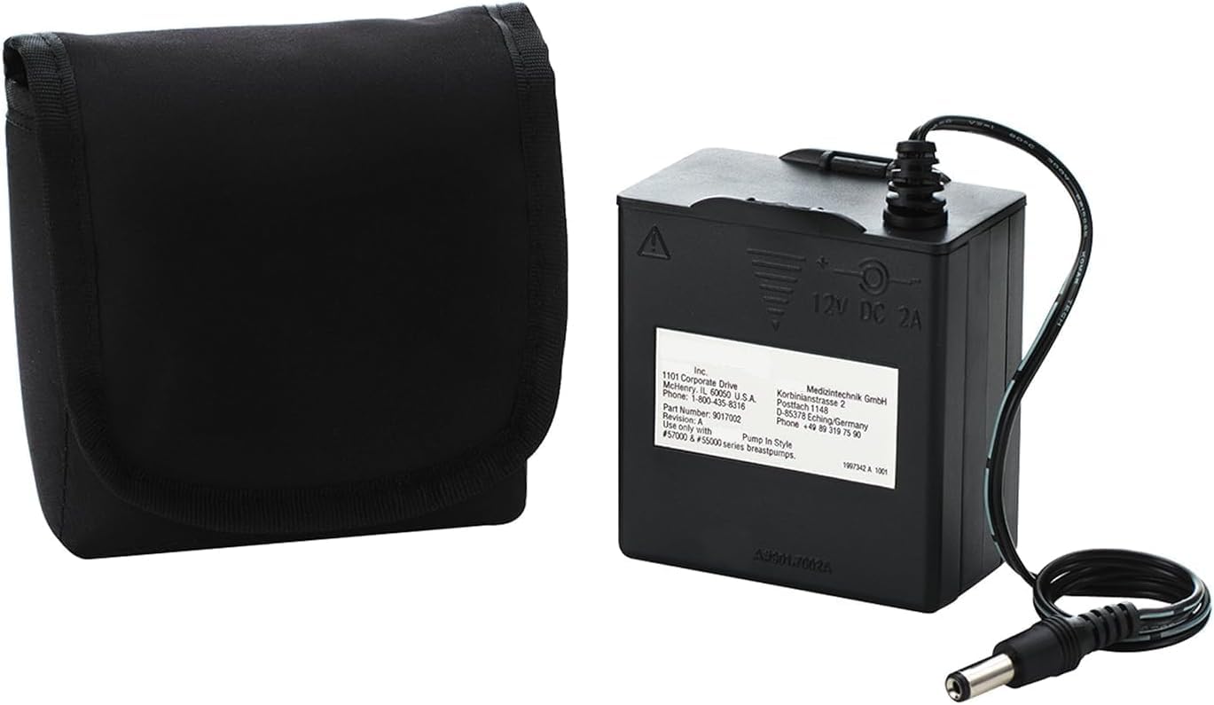 2025 New Upgraded Battery Case 9017002?Compatible with Medela Pump in Style Battery Pack, Portable Unit for 9 Volt Pump in Style Advanced Breast Pump Uses AA Batteries
