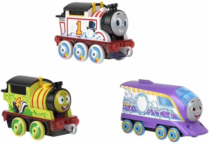 Amazon.com: Thomas and Friends Toy Train 3-Pack, Color Changers ...