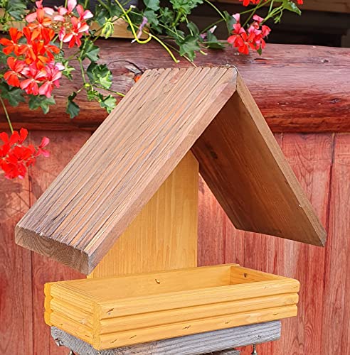 Vogelhaus aus Holz für den Garten und Balkon