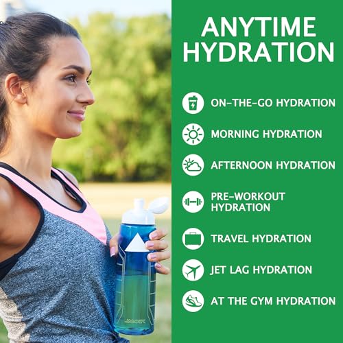 Let'z Go! Hydrate - Electrolyte Drink Mix - Hydration + Electrolytes + Antioxidant Powder Packets, Natural Flavors, Vitamins C + D | No Sugar | No Calories | (15 Count) Lemonade - Pack of 2 — view 5