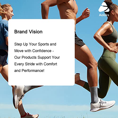 Aoliks Graduated Compression Socks For Women & Men, 20-30 Mmhg Funny Circulation Socks For Running Hiking #TOP7