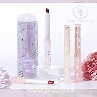 Vista 2 de Petansy Florette Jelly - Juego de lápices labiales de 4 colores, bálsamo labial ultra hidratante, brillo labial, tinte de labios, efecto suave