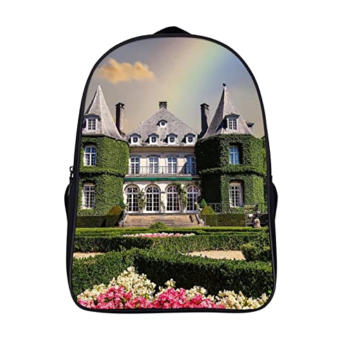 Sac de voyage scolaire et loisirs pour enfants - Daypack Castle 3D ergonomique