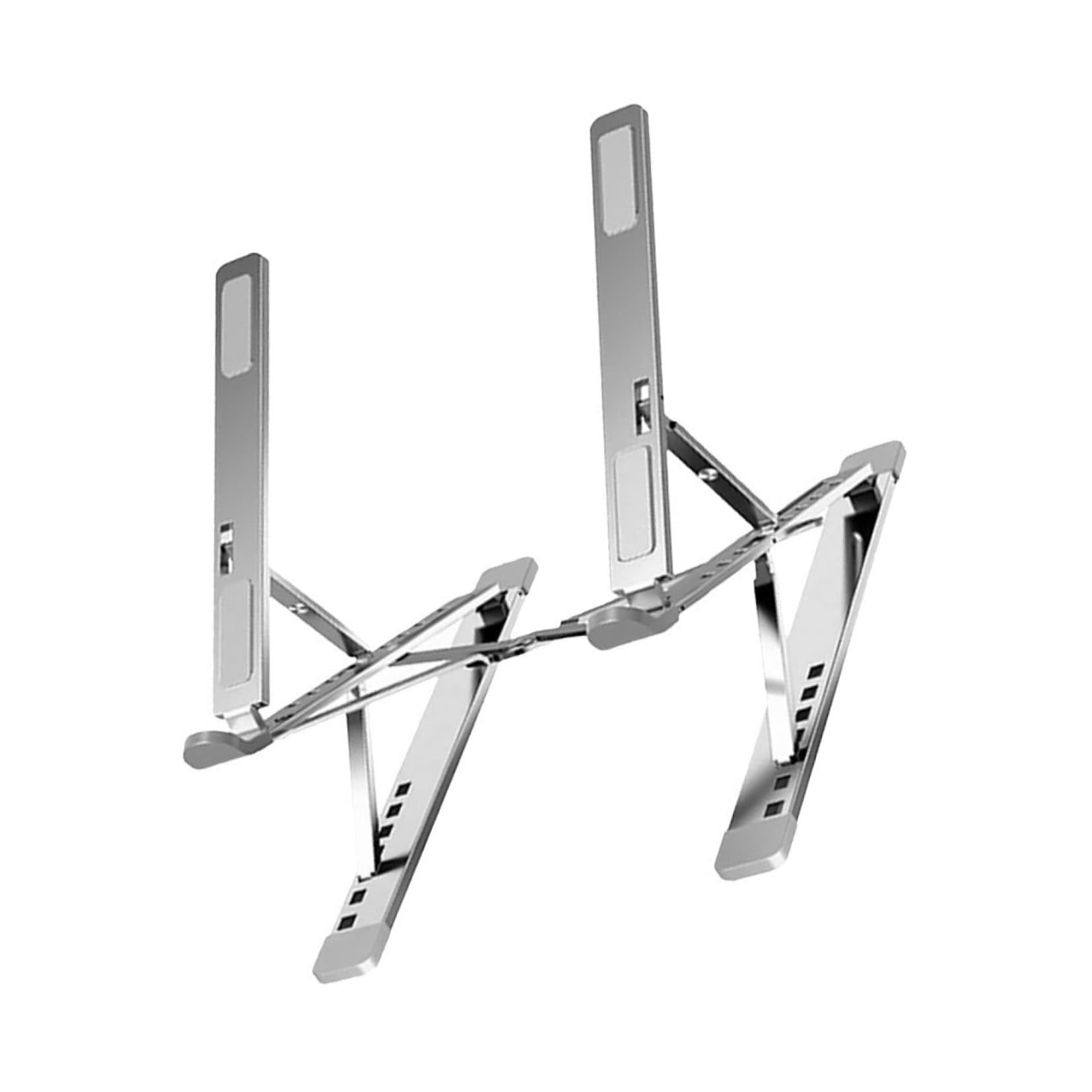 Soporte Portátil de Aluminio para Ordenador Base Refrigerante Multifuncional para Escritorio para Laptops y Tablets Diseño Resistente y Portátil